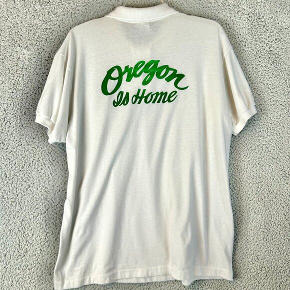 Roth's Grocery Store Employee Vintage Polo Shirt Oregon State of Good Taste XL - Picture 1 of 5